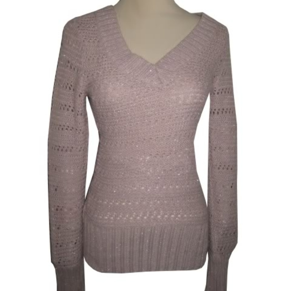 Lucky Brand V-neck Alpaga Wool Blend Sweater XS